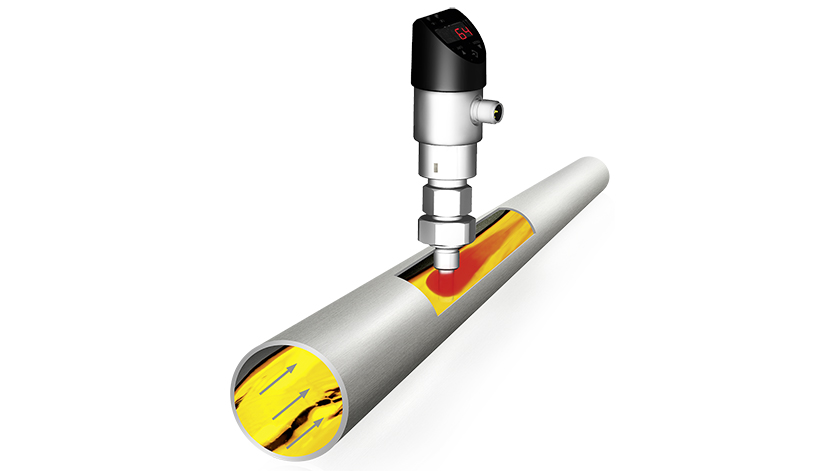 Calorimetric flow switch